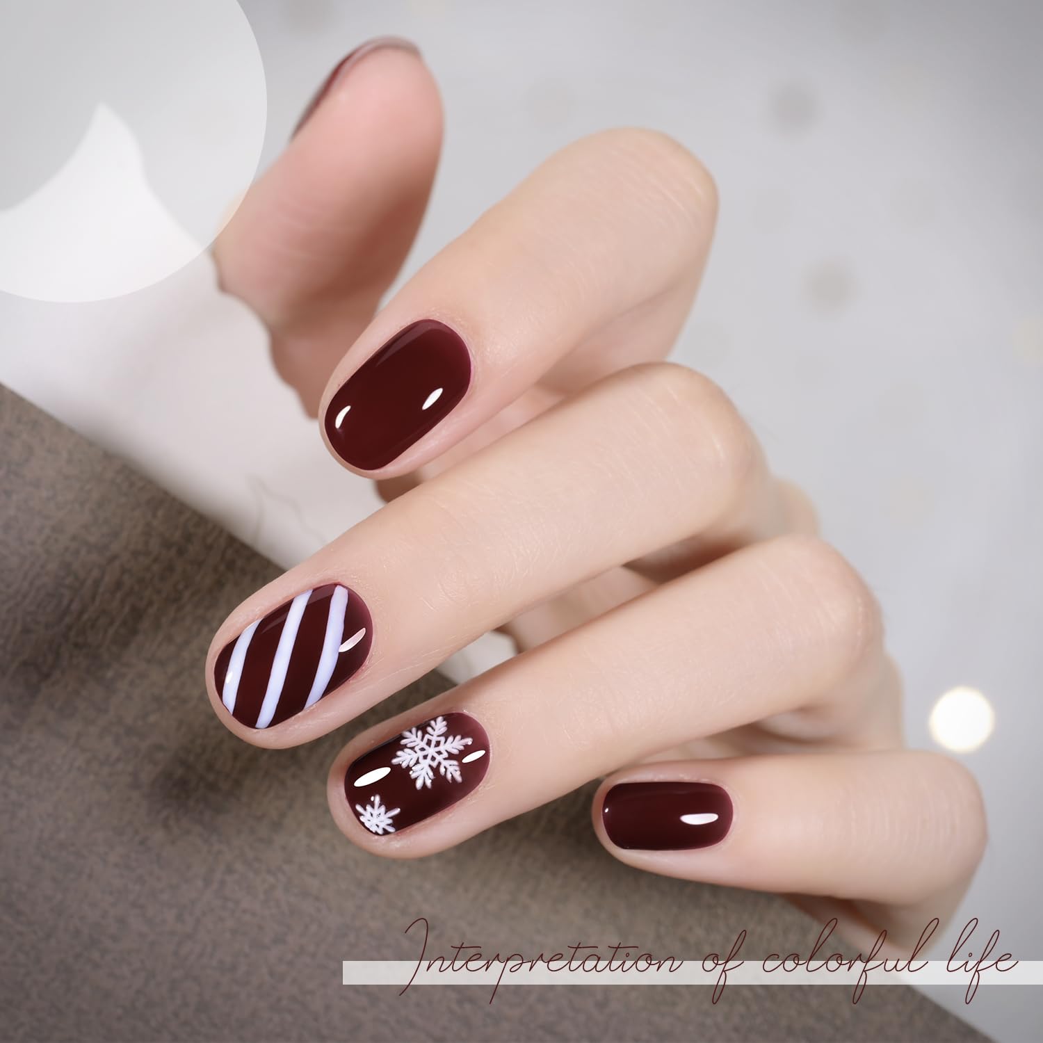 Gaoy 16ml gel nail polish bottle studio shot