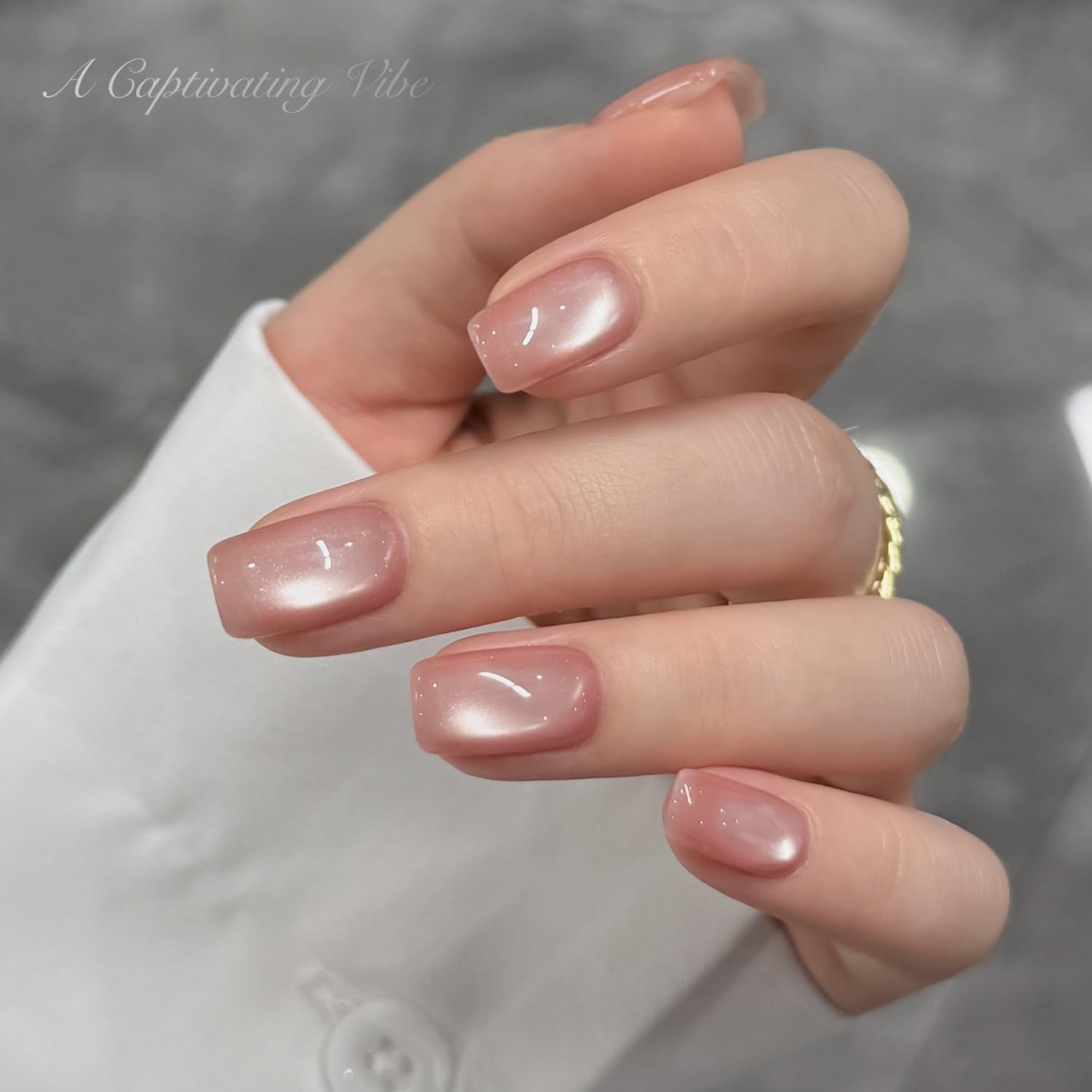 Included magnetic tool and brush for Gaoy nail polish