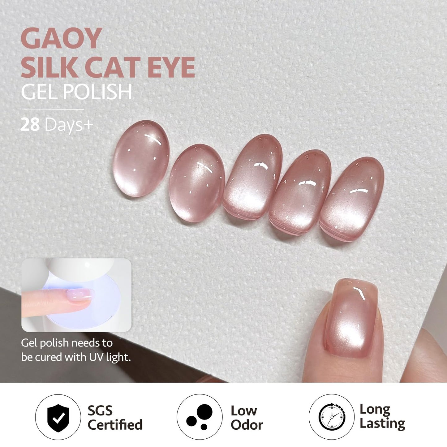 Gaoy potted gel nail polish collection packaging