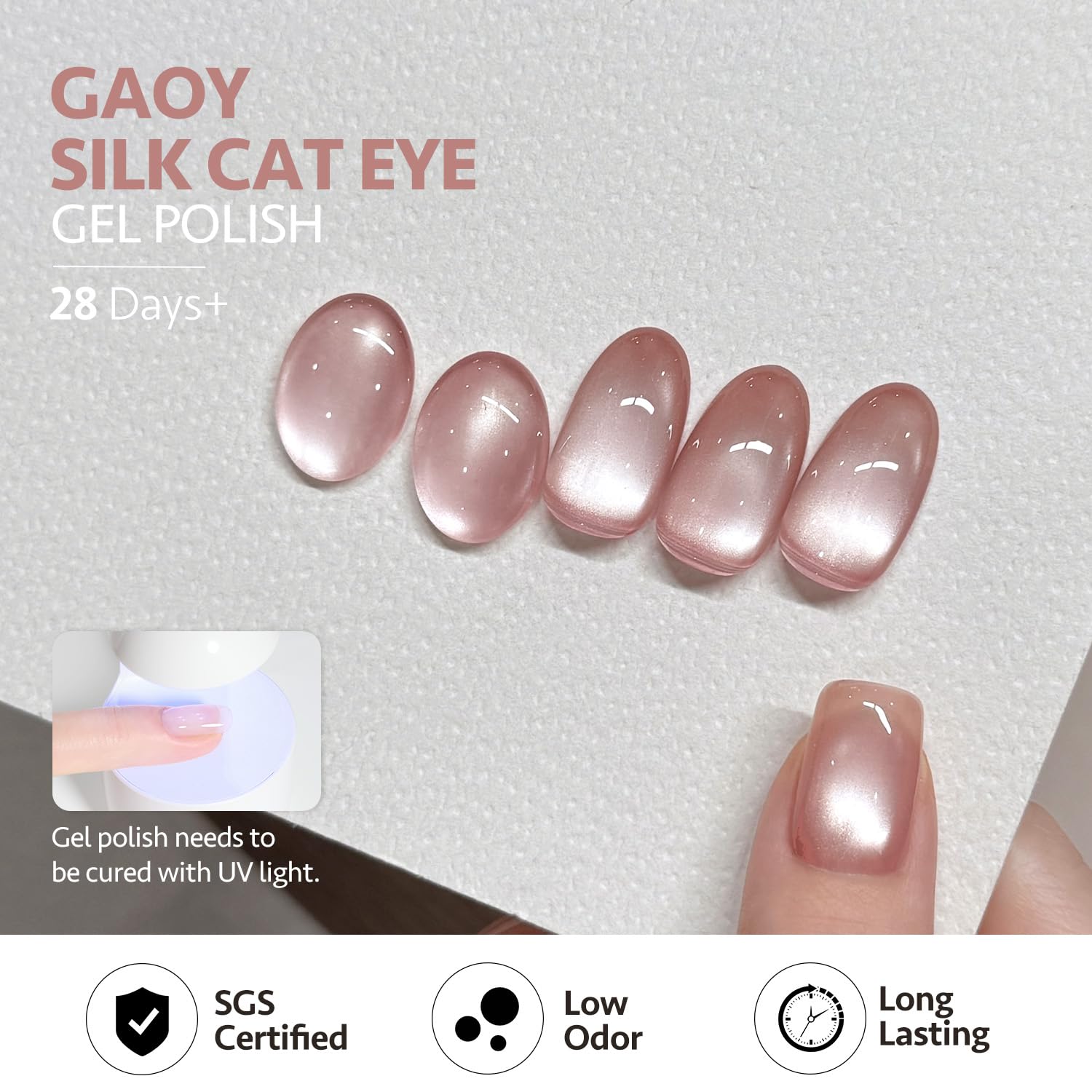 Gaoy potted gel nail polish collection packaging