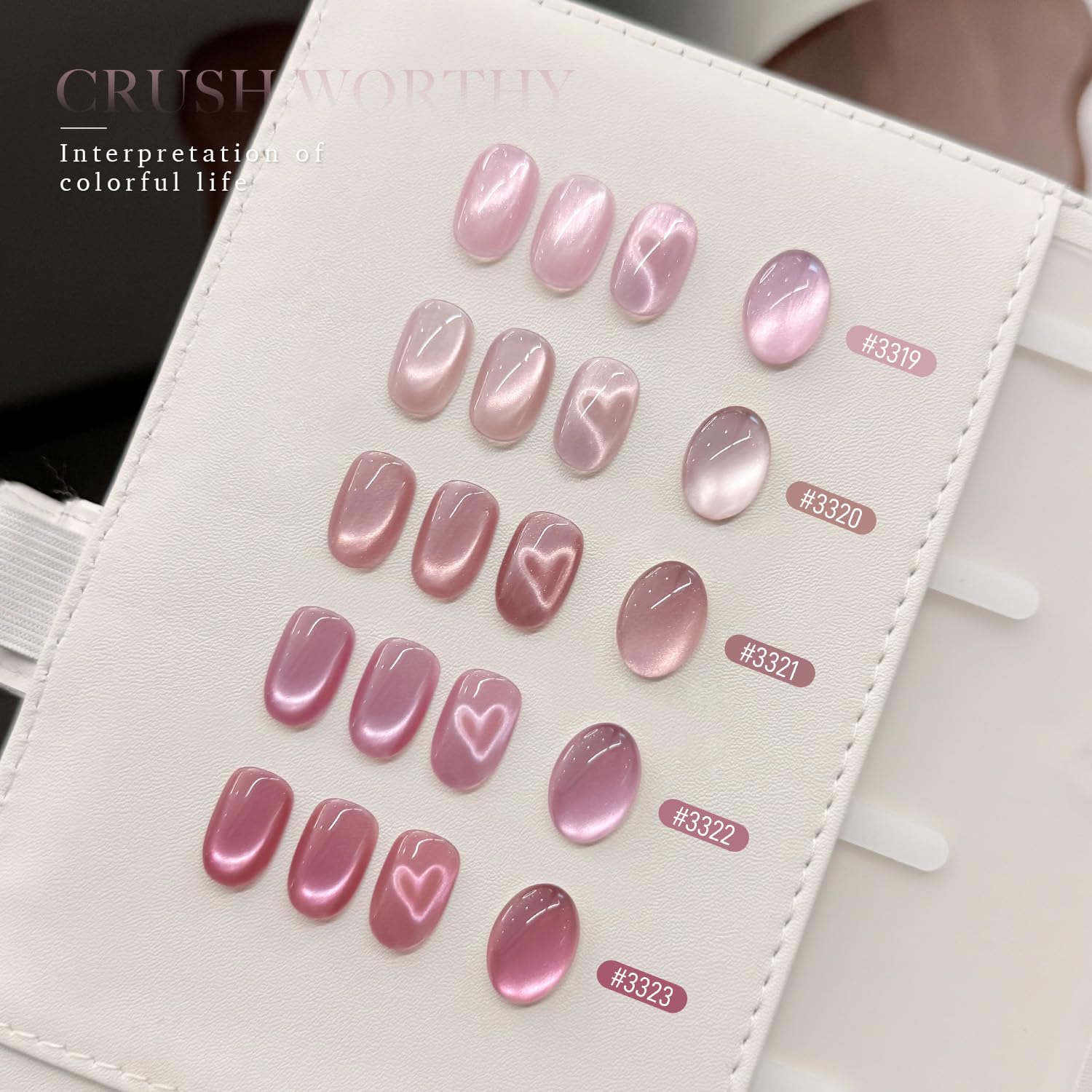 Gaoy translucent jelly nude gel polish collection
