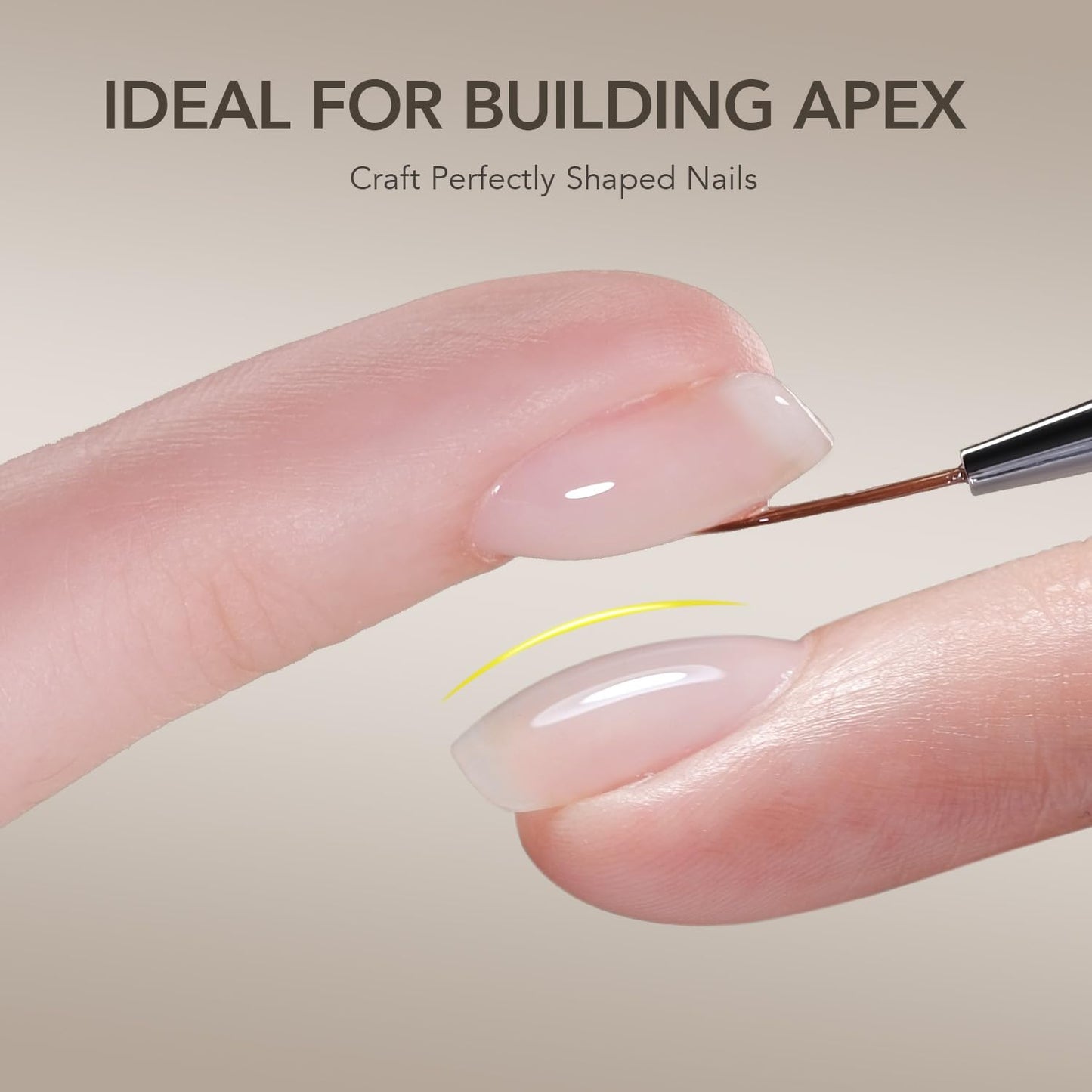 Gaoy 30ml hard gel for nail strengthening application