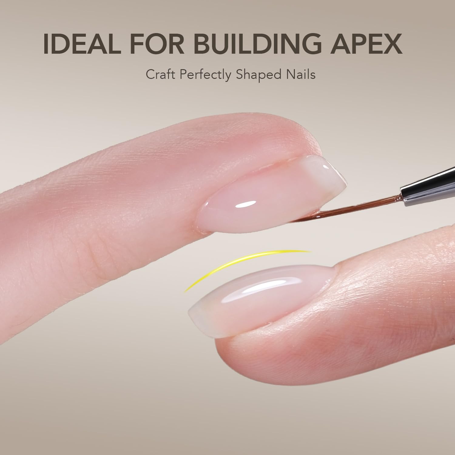Gaoy 30ml hard gel for nail strengthening application