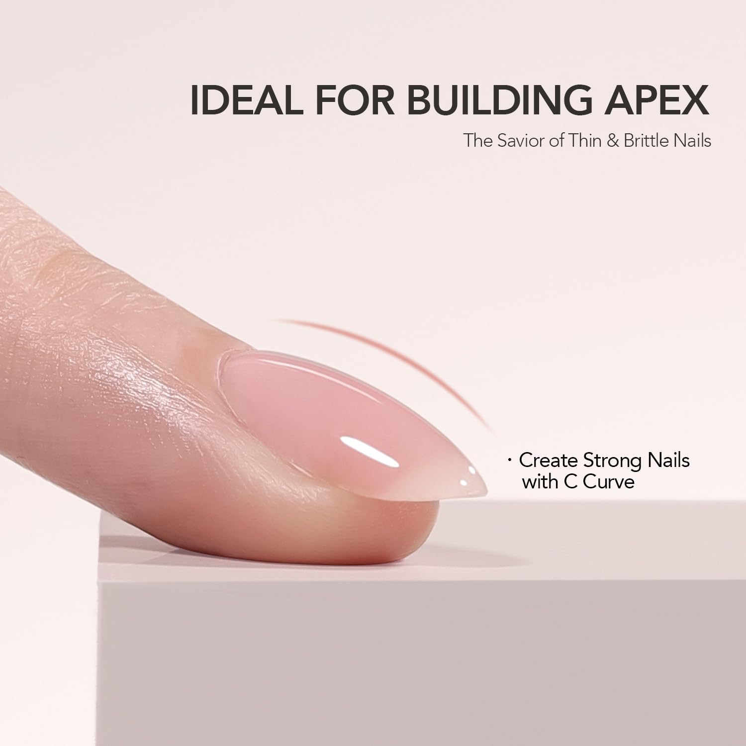 GAOY nail builder gel pot packaging label details