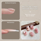Gaoy 30 gram nude pink extension gel bottle