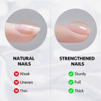 Gaoy nail strengthener gel bottle close up