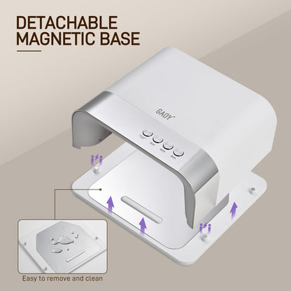 GAOY automatic infrared sensor manicure lamp top angle perspective