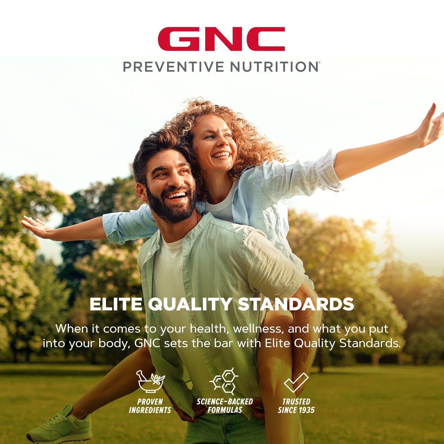 GNC DHA 1000 mini softgels premium imported packaging detailing nutritional facts