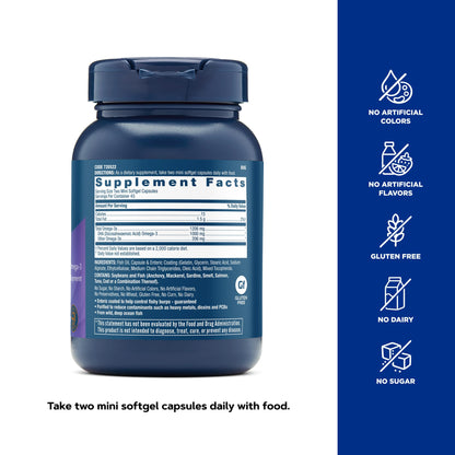 Authentic USA imported GNC DHA supplement for eye and cognitive support
