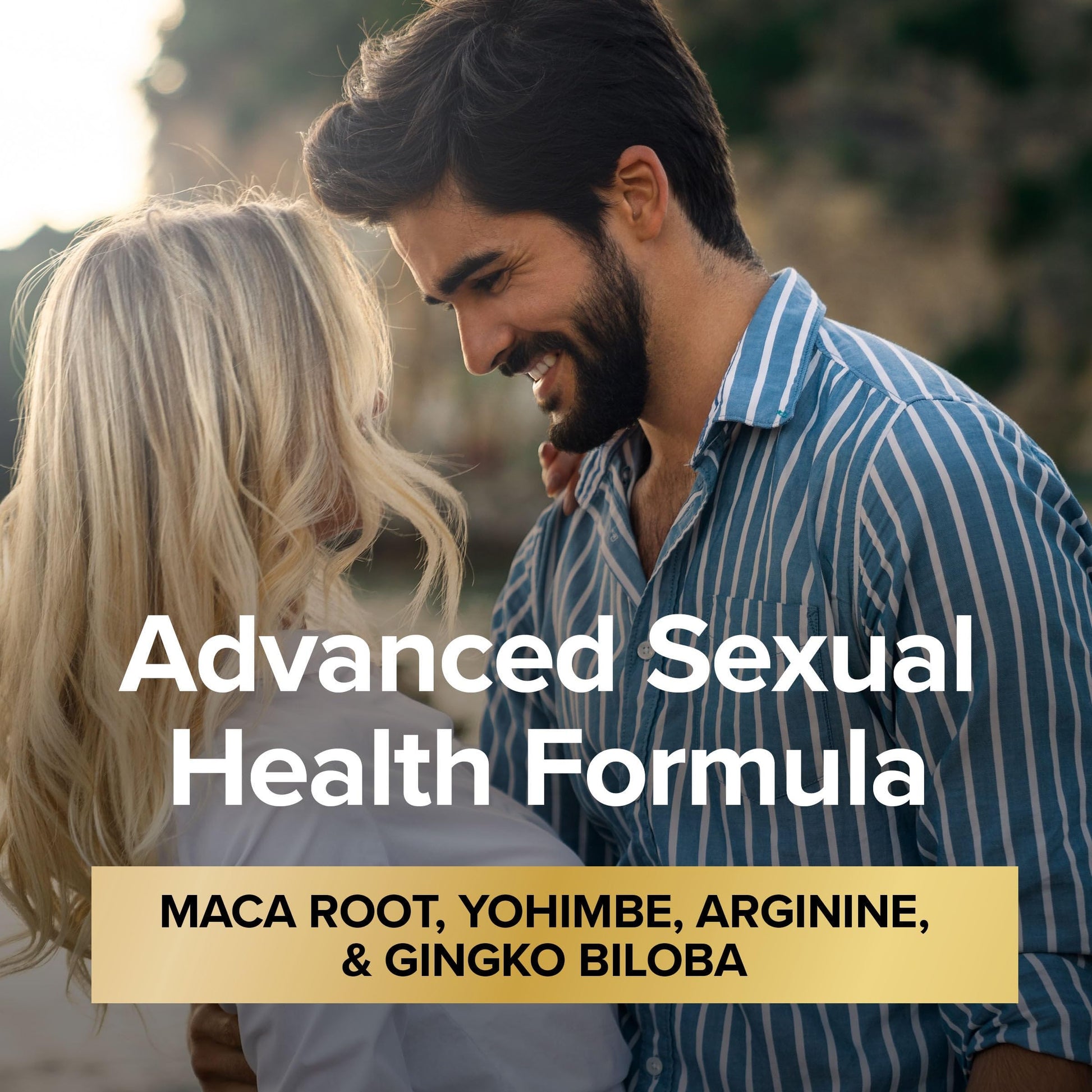 Top view of GNC Men's Maca Man sexual health supplement packaging