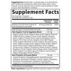 Garden Of Life Vitamin Code Raw D3 organic fruit and vegetable blend graphic