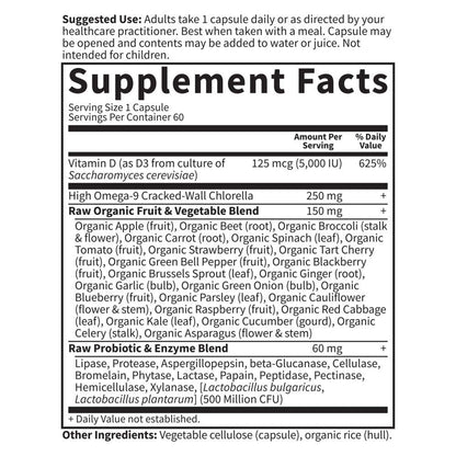 Premium imported USA beauty and health care raw vitamin D supplement bottle