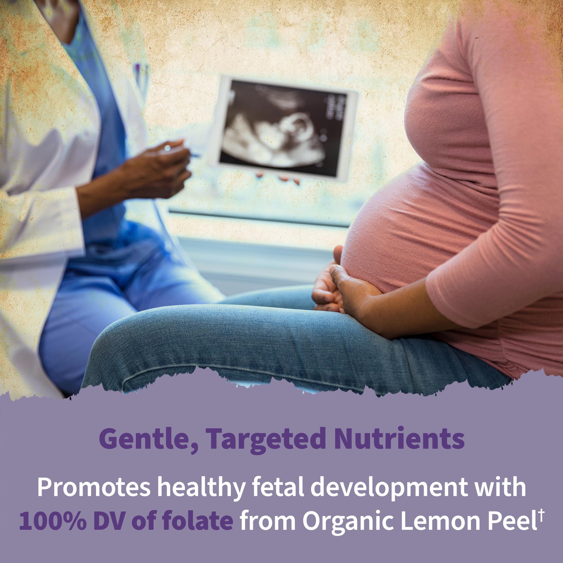 Garden of Life prenatal multivitamin packaging showing 180 vegan tablets count