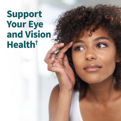 Garden of Life Herbals Eye Health 30 vegan softgels close up