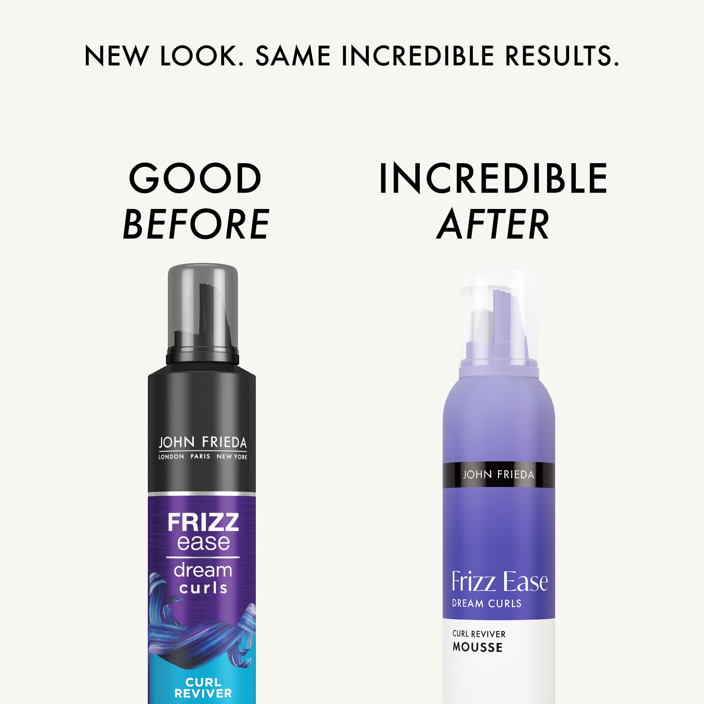 John Frieda Frizz Ease Dream Curls Mousse 7.2 Ounce side profile