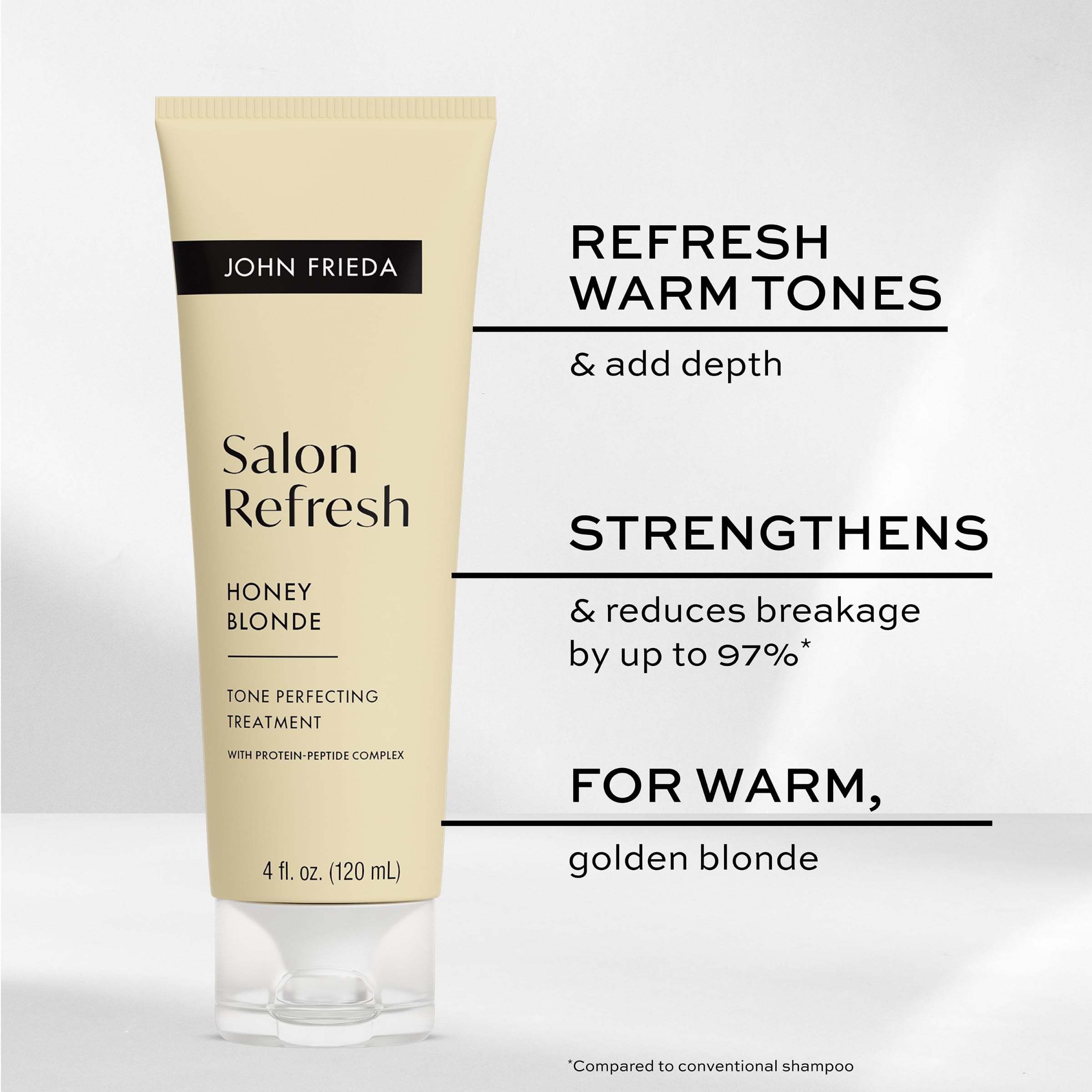 John Frieda honey blonde toner packaging details