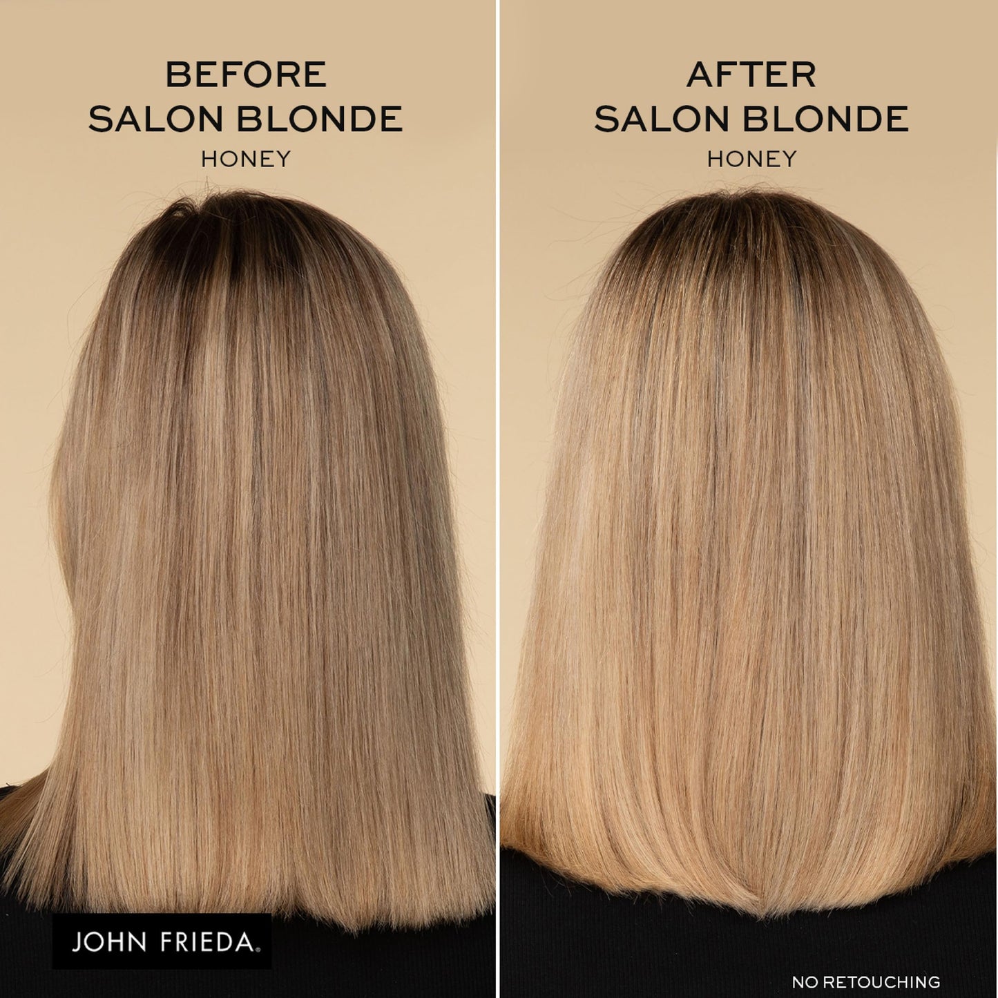 Texture and application of John Frieda hair treatment