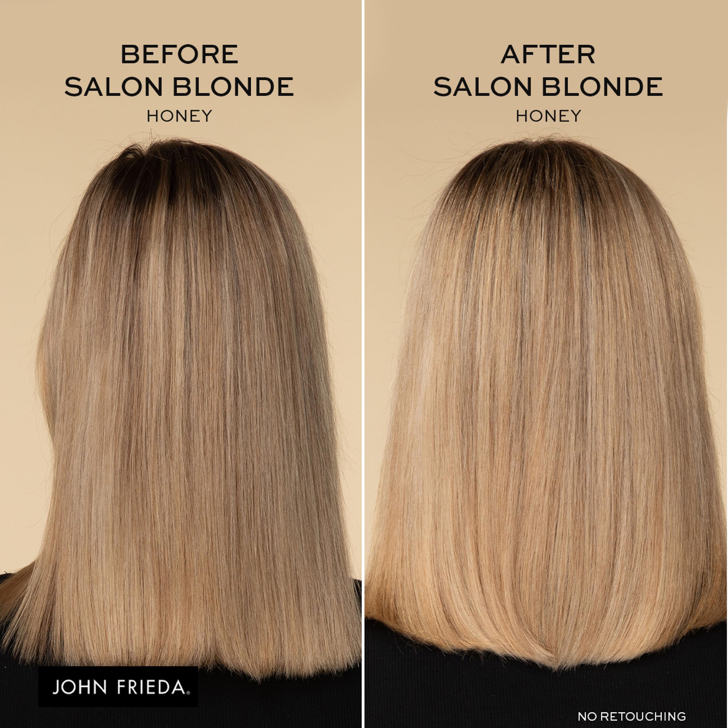 Texture and application of John Frieda hair treatment