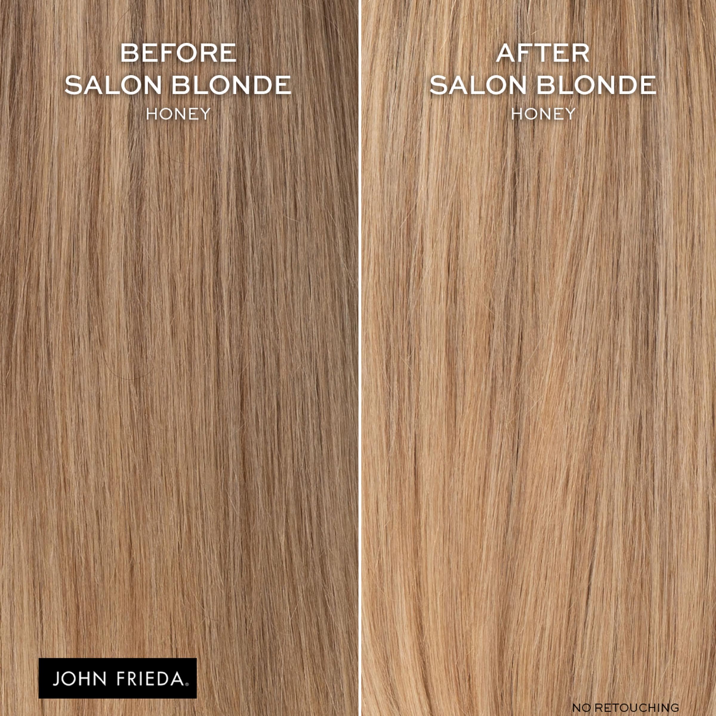 Benefits and results of John Frieda honey blonde hair toner