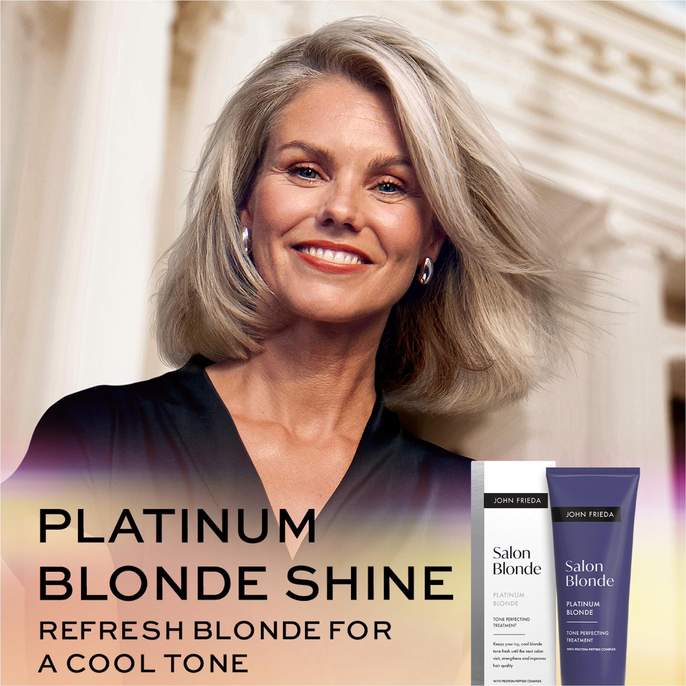 John Frieda Platinum Tone Perfecting Treatment packaging details