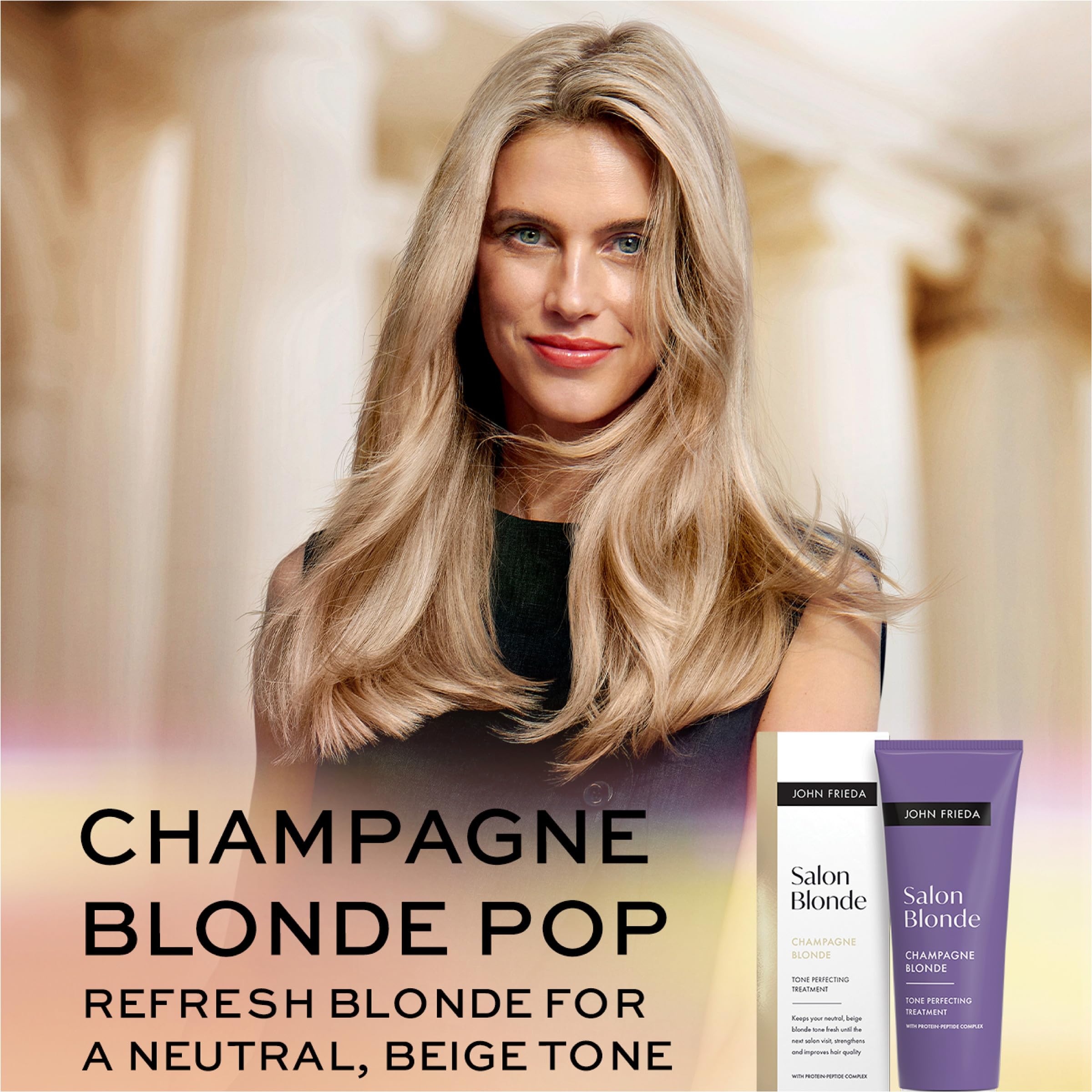 John Frieda hair toner for blonde hair application