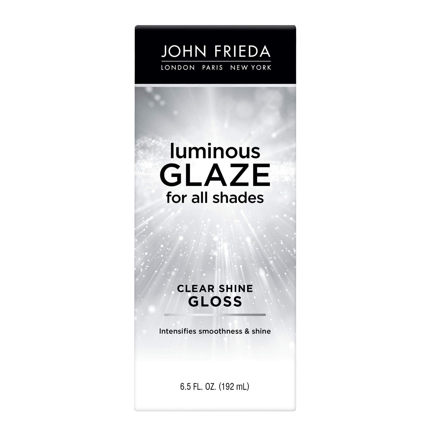 John Frieda hair gloss bottle 6.5 fluid ounce size