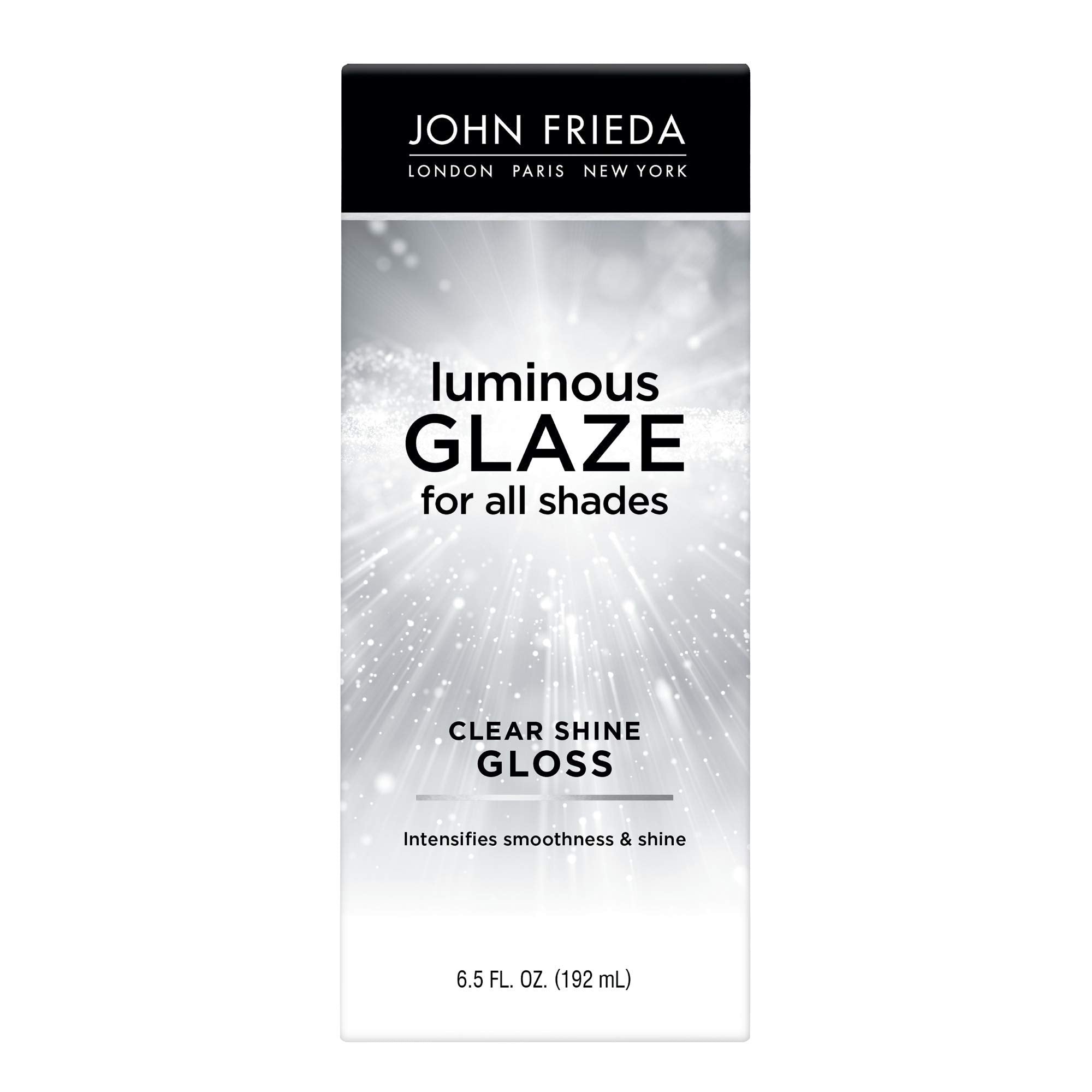 John Frieda hair gloss bottle 6.5 fluid ounce size