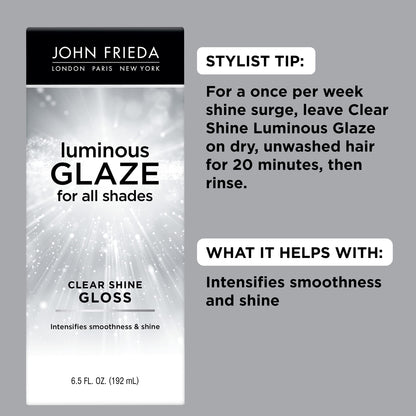 John Frieda Luminous Glaze anti-fade hair treatment bottle
