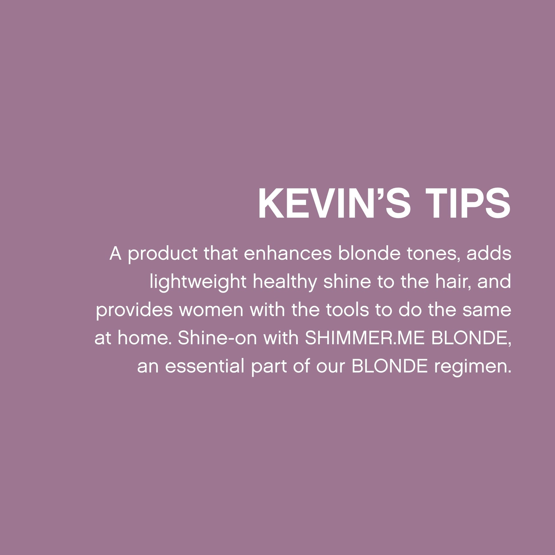 Kevin Murphy hair care product for color correction