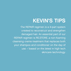 Kevin.Murphy Re Store Repairing Cleansing Treatment cap close up