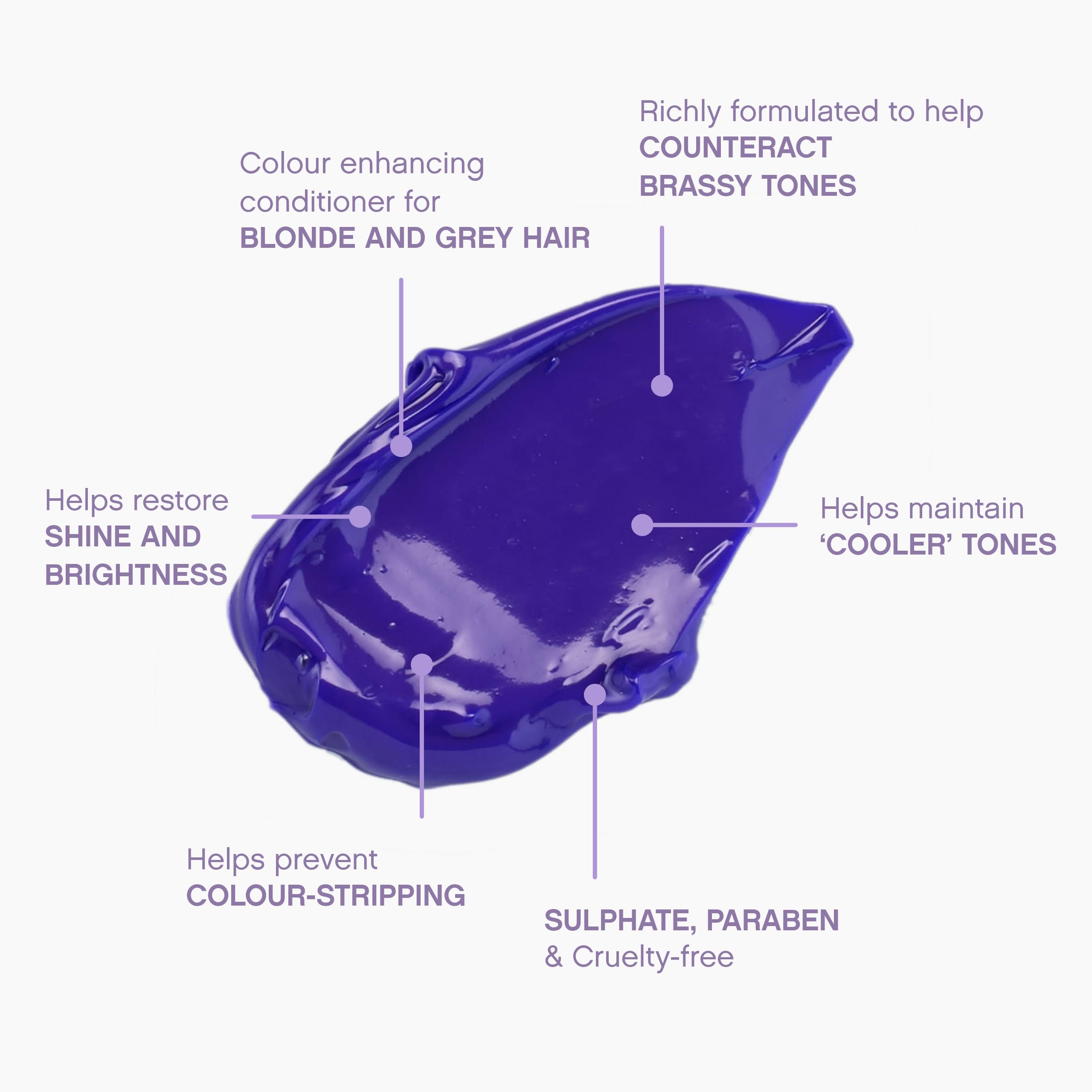 Kevin Murphy Blonde Angel brassiness repair conditioner texture closeup