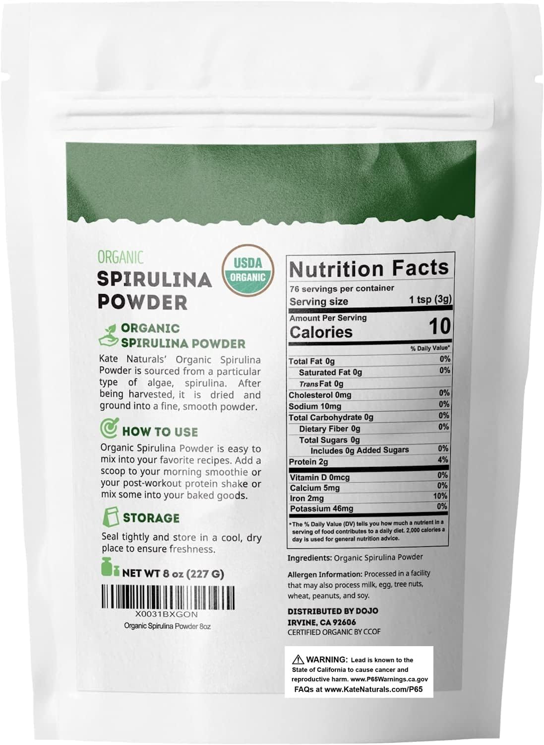 Authentic imported USA premium health wellness supplement powder
