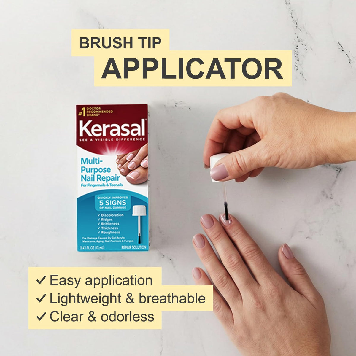 Kerasal 13 ml nail repair package top view