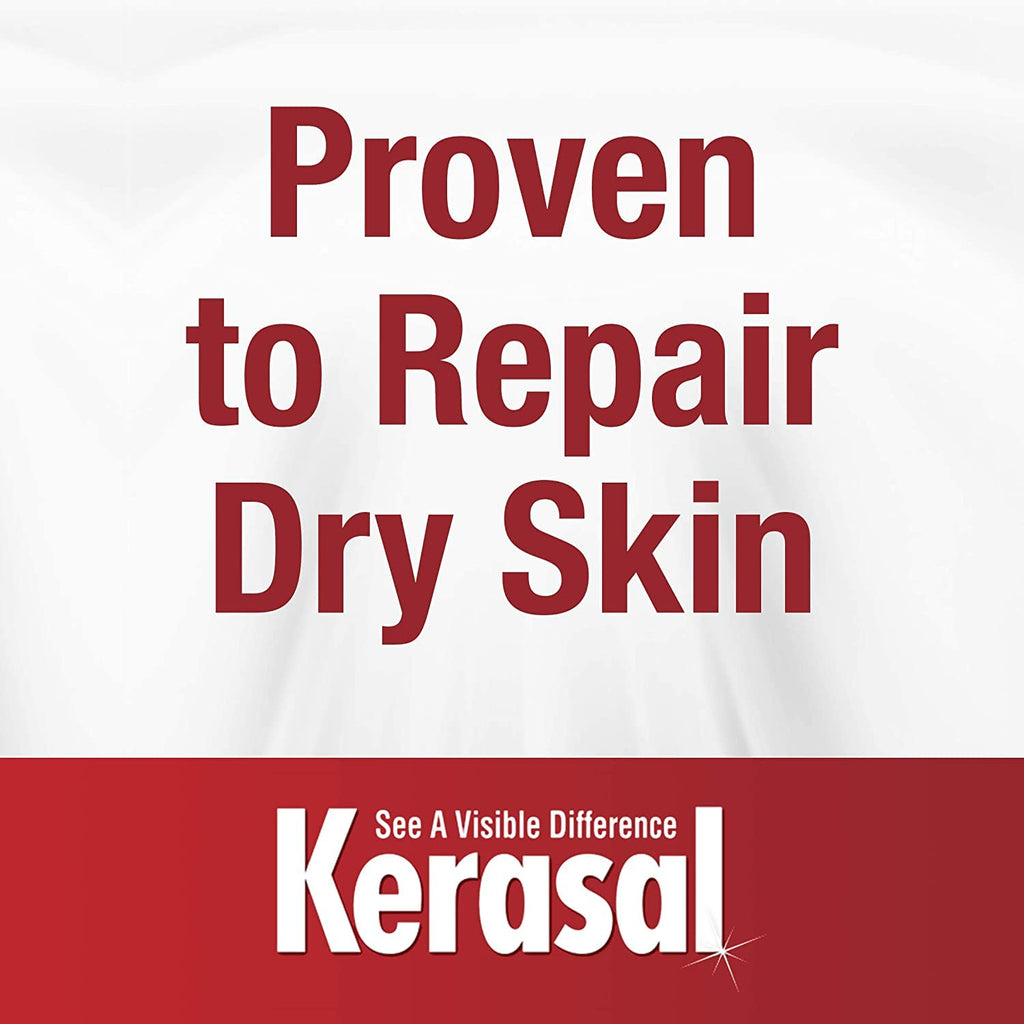 Texture of Kerasal skin healing ointment on application