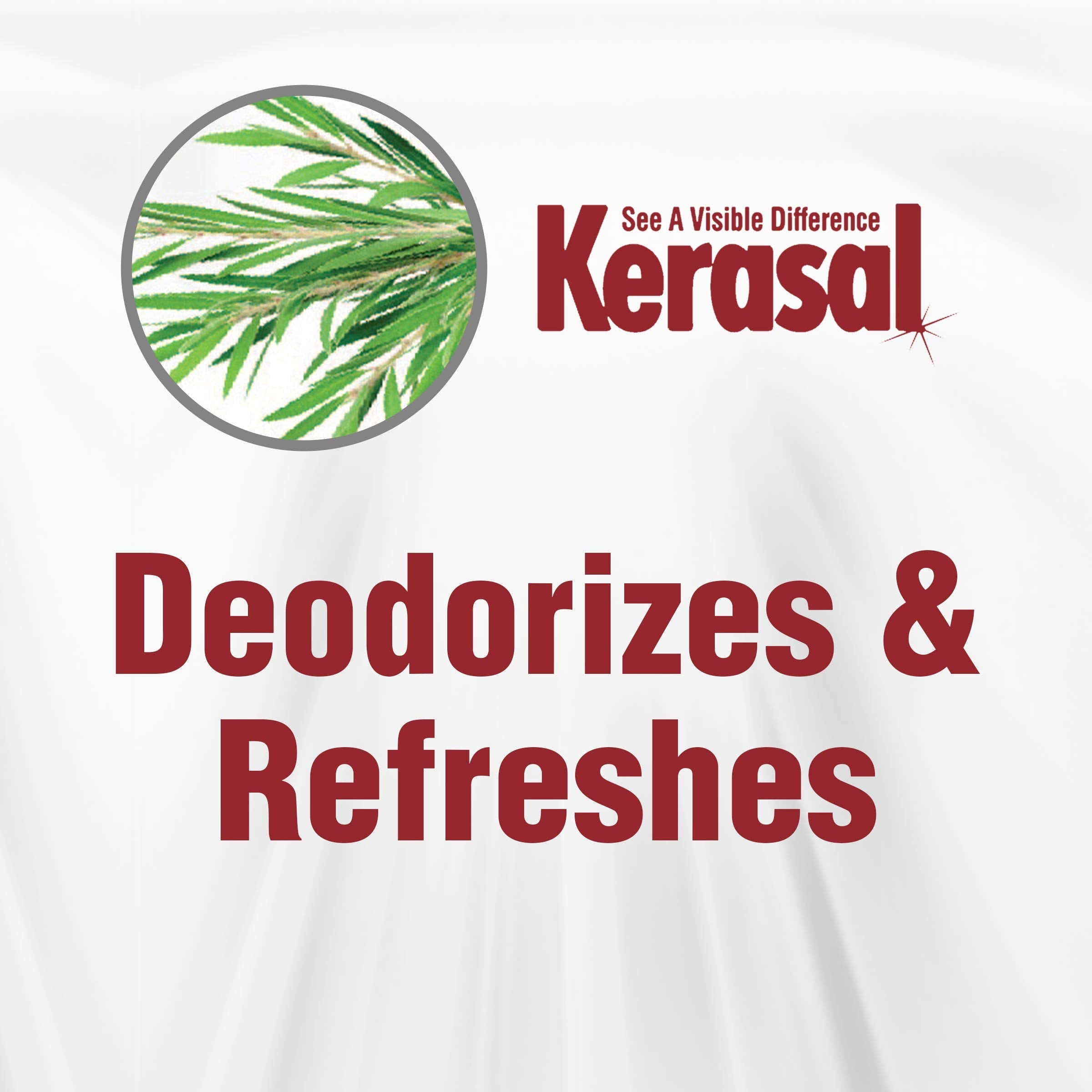 Twelve Fluid Ounce bottle of Kerasal daily cleanser for washing away germs and bacteria