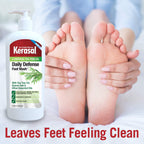 Kerasal Daily Defense Foot Wash lifestyle shower scene