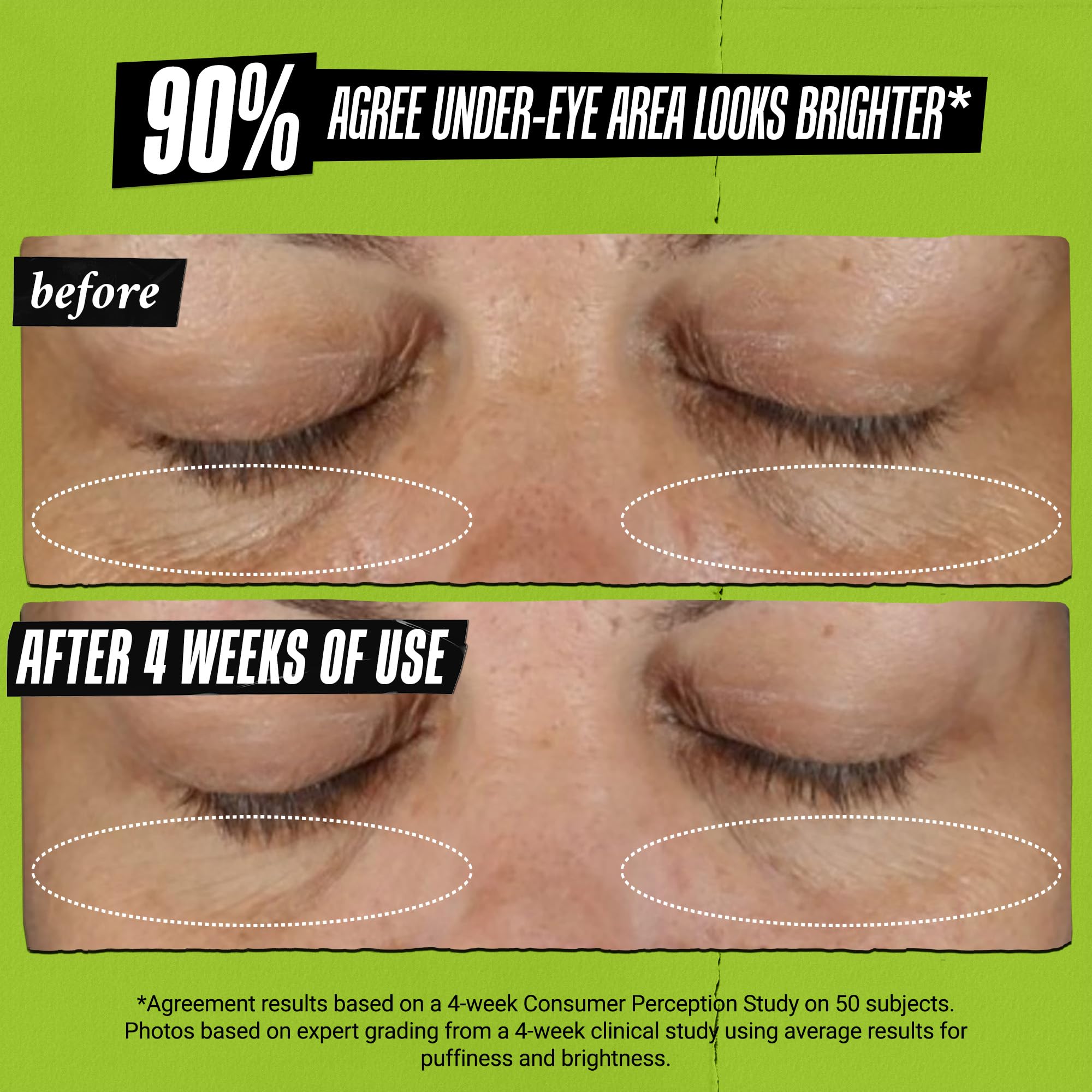 Kiehl's avocado eye treatment cream 14g top angle shot