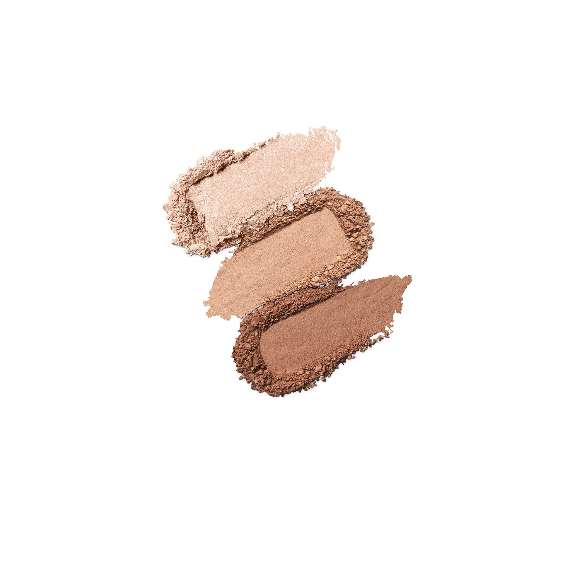 Kiko Milano face sculpting palette open with integrated mirror and three makeup pans