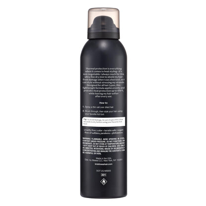 Back of Kristin Ess thermal heat protectant bottle