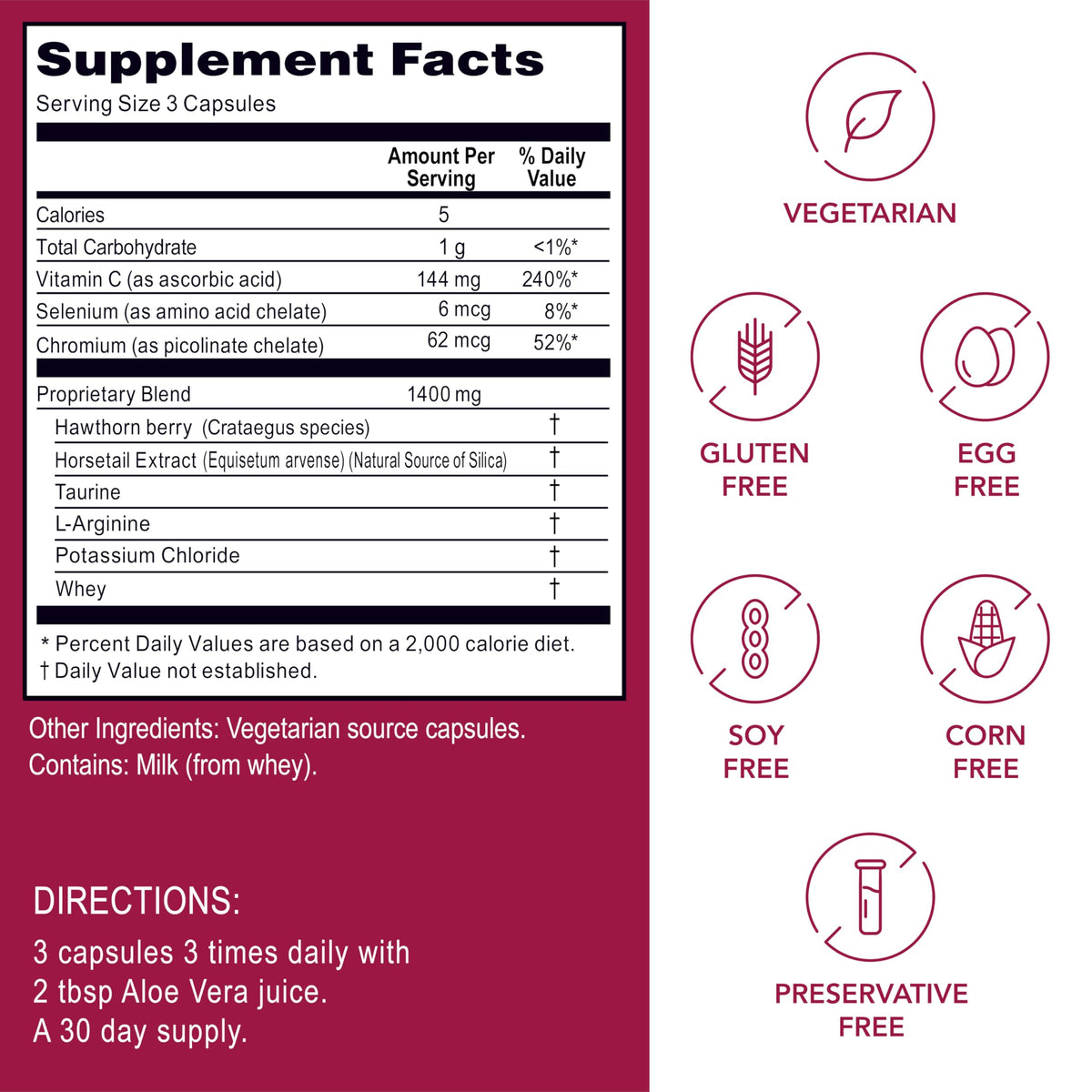 Authentic Kroeger Herb CircuFlow 270 vegetarian capsules premium packaging details