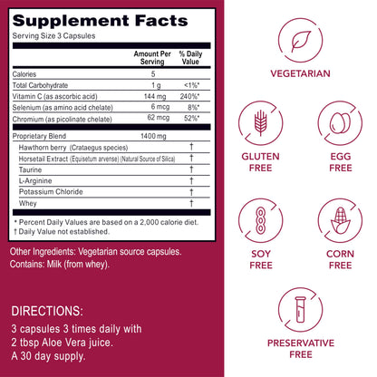 Authentic Kroeger Herb CircuFlow 270 vegetarian capsules premium packaging details