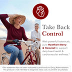 USA imported Kroeger Herb holistic cardiovascular formula supplement facts panel