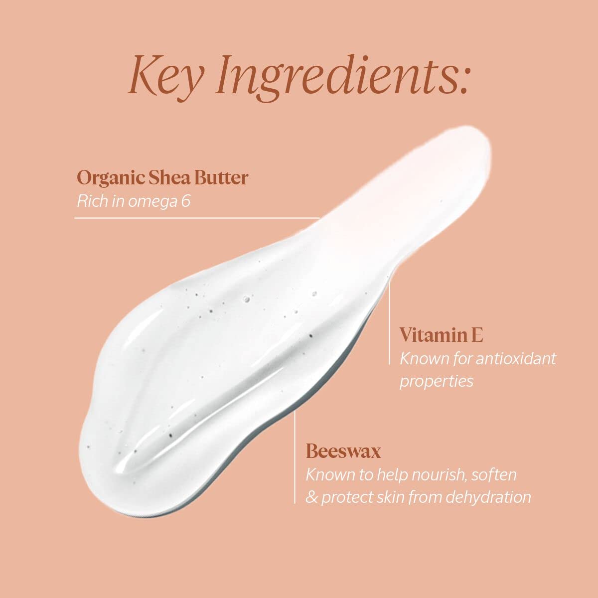 Authentic L'Occitane ultra rich lip treatment texture close up