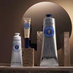 L'Occitane cuticle treatment tube packaging side angle