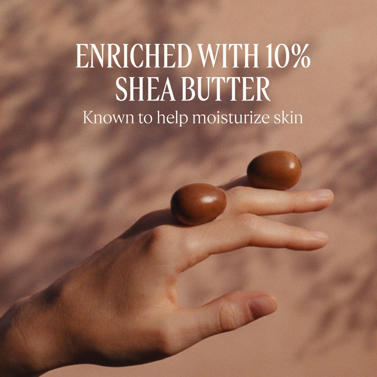 Back of L'Occitane Shea Hand Scrub tube with ingredient details