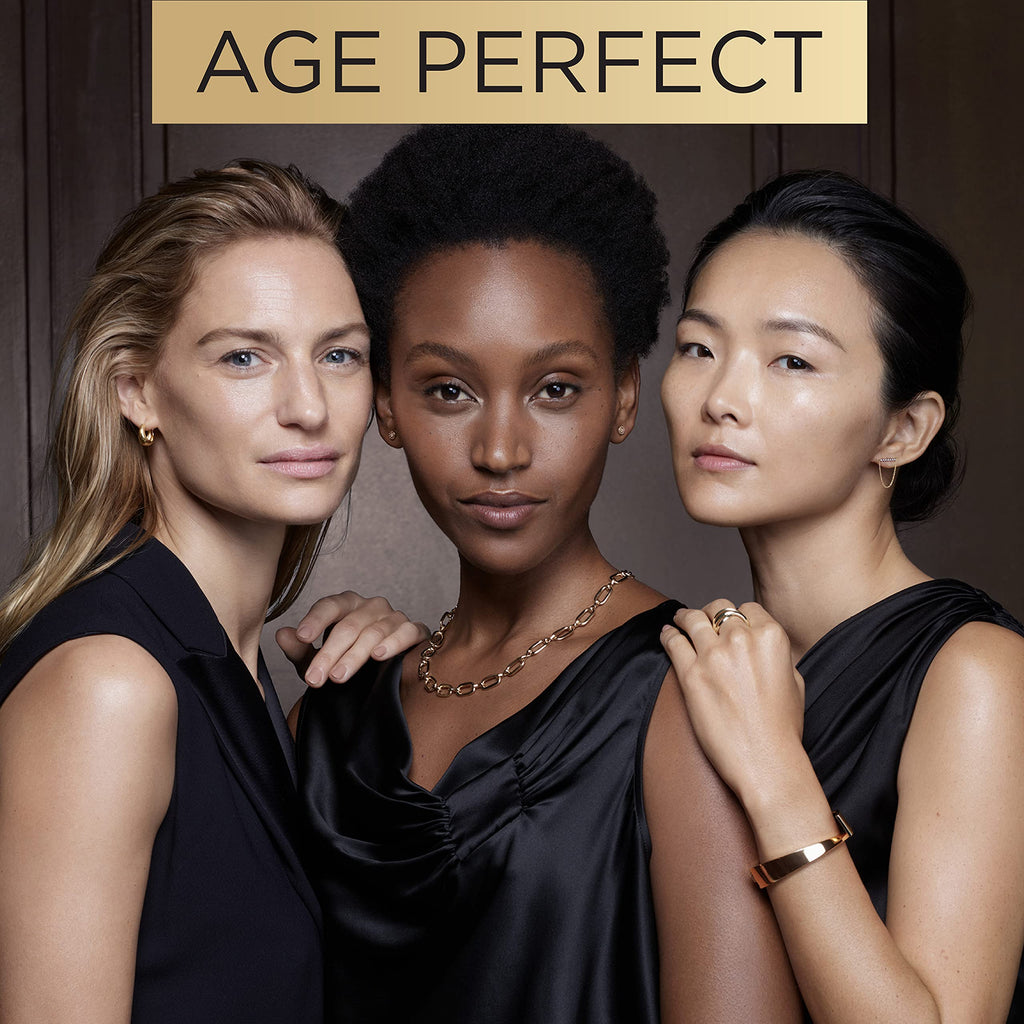 Demonstration of L'Oreal Paris eye cream lightweight texture on skin