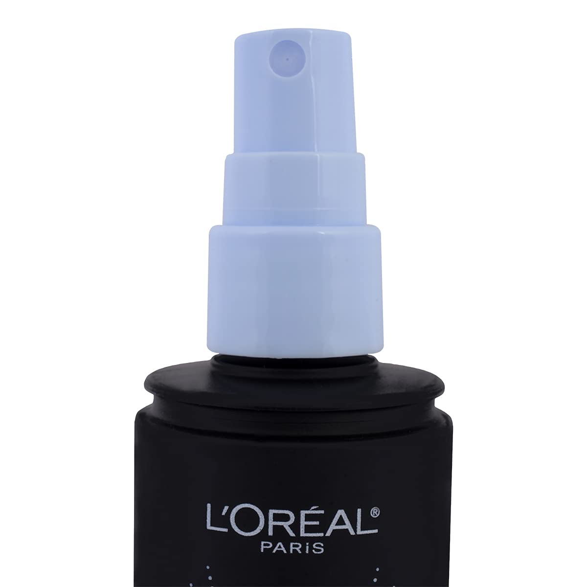 Back of L'Oreal Paris Infallible spray bottle showing instructions