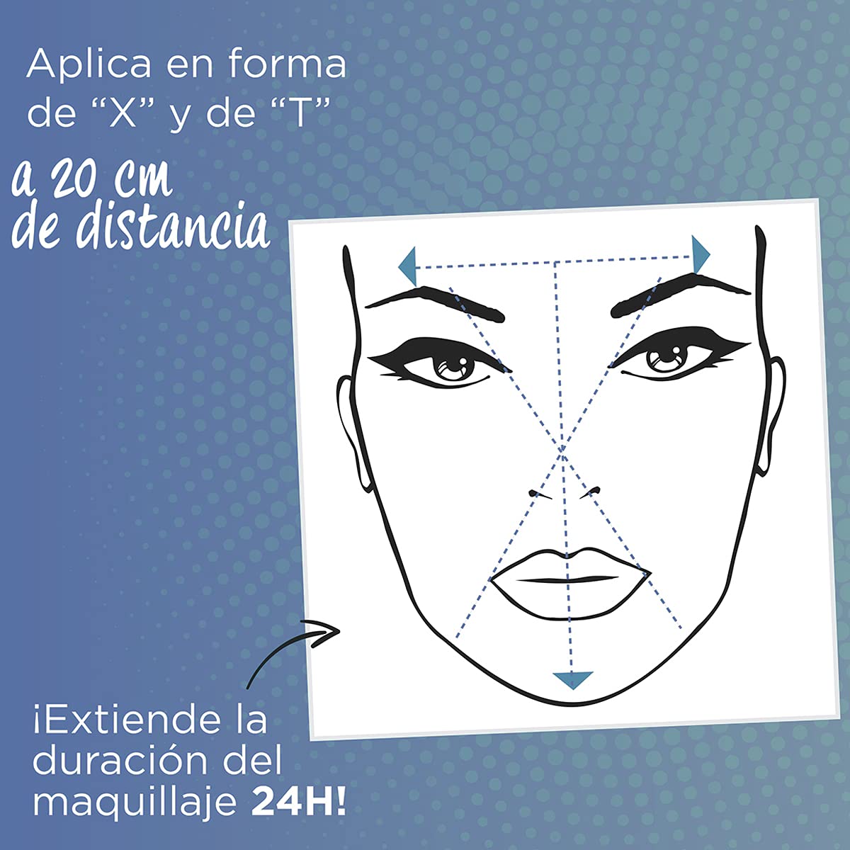 L'Oreal Paris makeup extender nozzle and pump detail