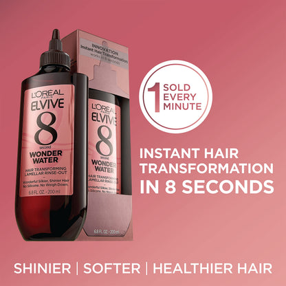 L'Oreal Paris Elvive 8 Second Wonder Water lamellar treatment packaging