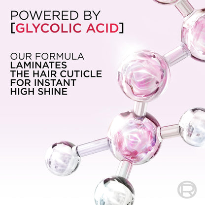L'Oreal Paris Elvive Glycolic Gloss serum bottle texture and packaging